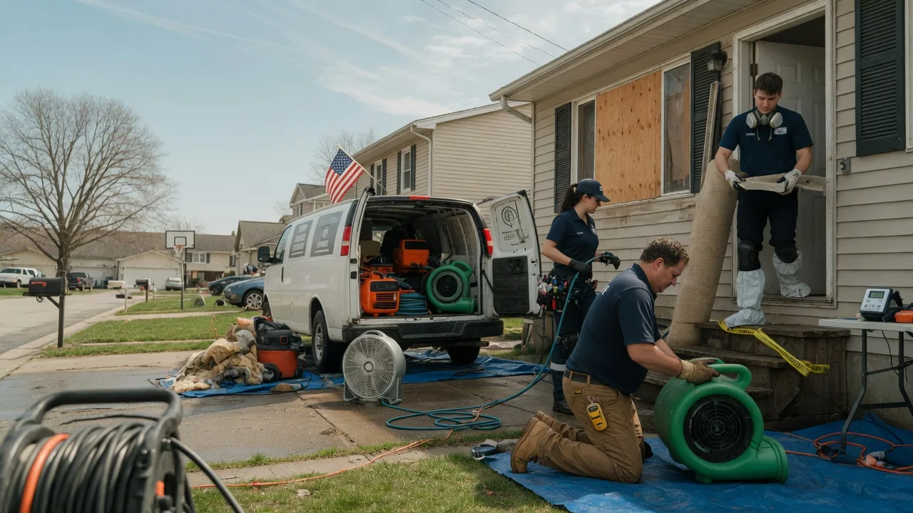 Water Damage Restoration in Wyoming near me